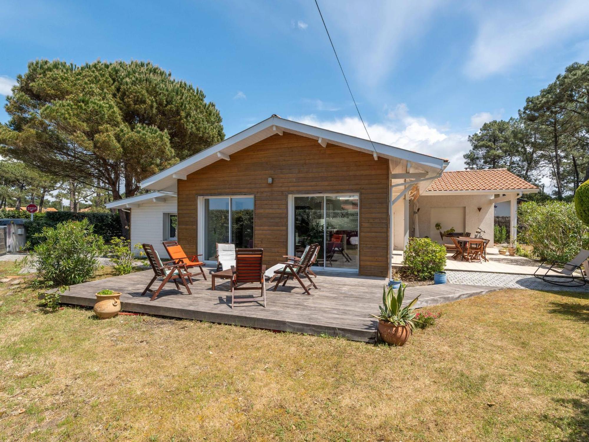Maison Chaleureuse A Deux Pas De L'ocean - 6 Pers, Wi-fi, Parking, Terrasses, Menage Inclus - Fr-1-319-515 * Biscarrosse
